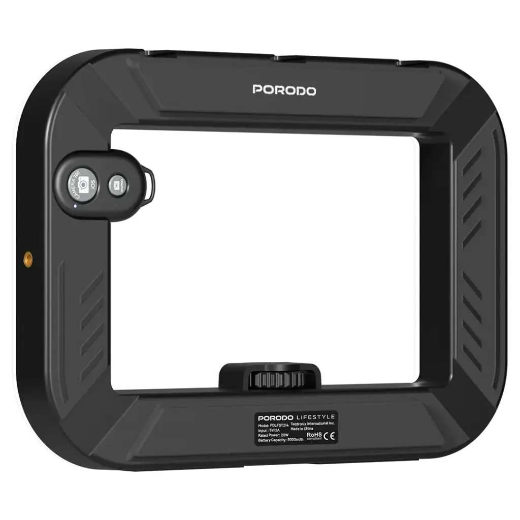 Porodo Lifestyle Handheld Ring Grip Camera and Phone Vlogging Light Price in Kenya, Specifications & Features